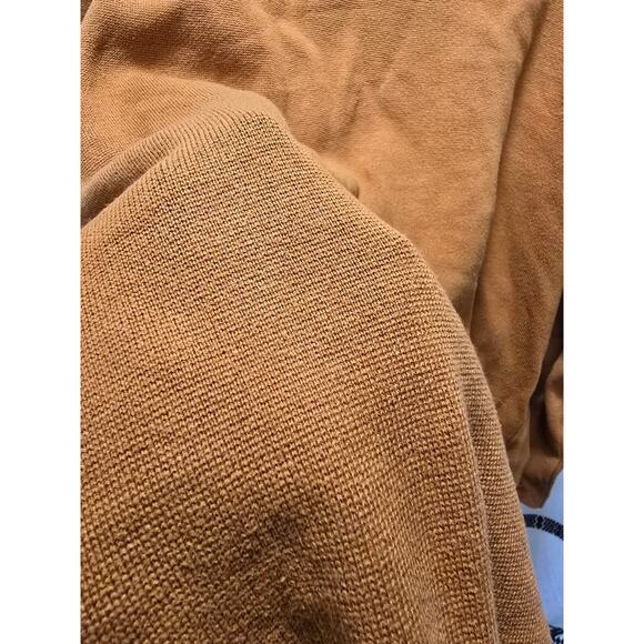 J. Crew mustard yellow open long sleeve cardigan with pockets XL - Picture 11 of 11